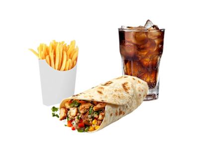 Menú Burrito Pollo