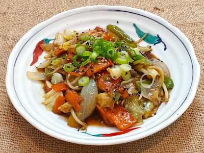 Verduras salteadas