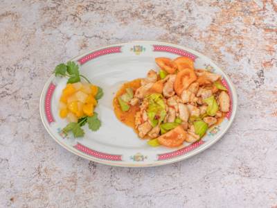 Pollo Agripicante (Estilo Malasia)
