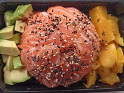 Chirashi salmón