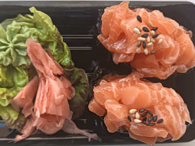 Salmón Gunkan, 2 Piezas