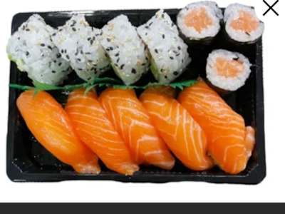 Menú Love Salmón, 12 Piezas