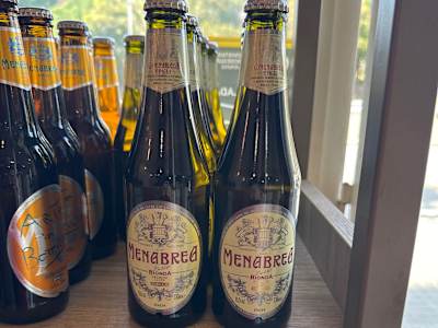 Cerveza Menabrea Rubia Artesanal