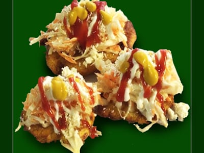 Ración (3) Tostones Playeros