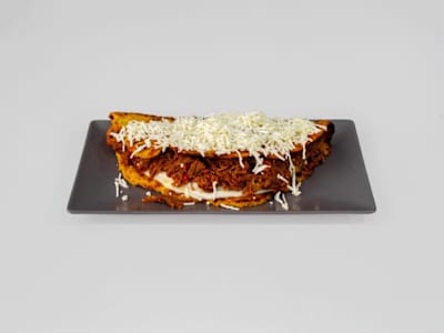Cachapa con Queso y Carne