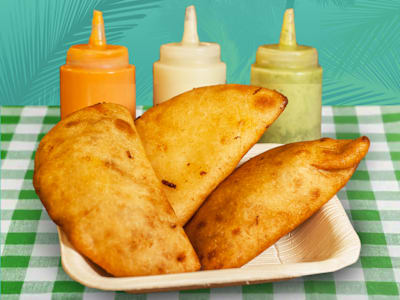 Empanada Cazón y Plátano