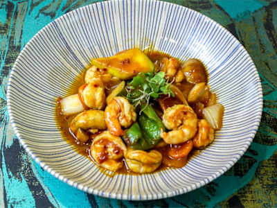 Gambas con Picante