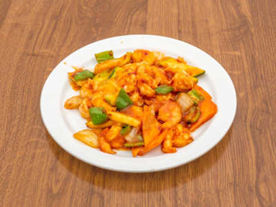Gambas con Picante