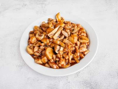 Pollo con Champiñón