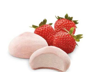 Mochi cream fresa 2p