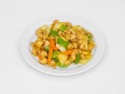 Pollo con Salsa de Curry