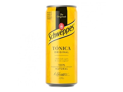 Schweppes Tónica , lata