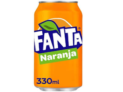 Fanta Naranja, 0,33L