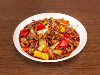 Ternera con Salsa Picante