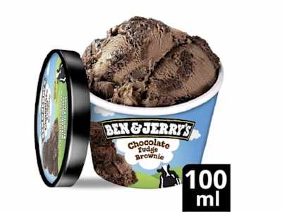 Ben &amp; Jerry's 100ml minicup Chocolate Fudge Brownie