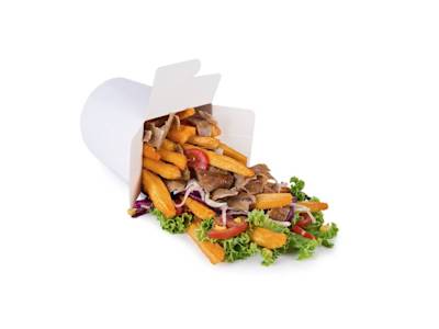 Kebab Box Verdura Patatas y Carne