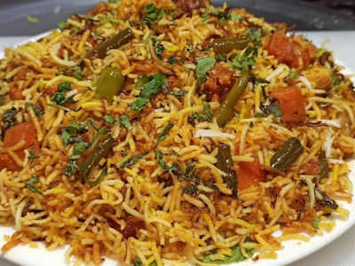 Mixed Vegetable Biryani