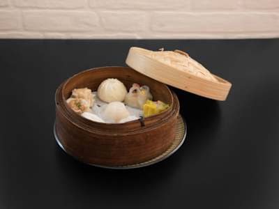 Dim-sum Combinado al Vapor, 8 Unidades