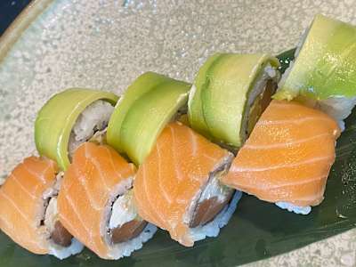 162:roll mezcla salmon(8p)