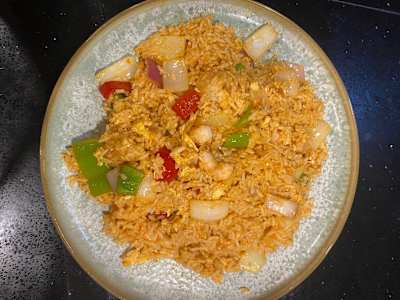 Arroz estilo thai