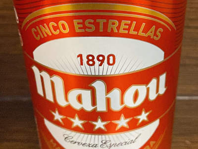 Cerveza Mahou, 330 ml