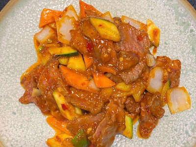 Ternera estilo gongbao