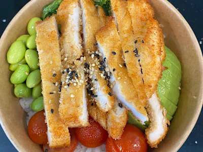 Poke chickenkatsu bowl(750ml)