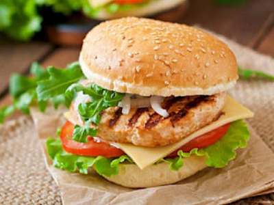Hamburguesa de Pollo