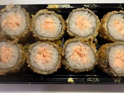 Crispy Maki salmon