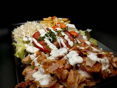 Plato Gyros Grande 100% carne natural