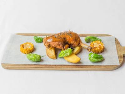 Pollo Crujiente Estilo Cajún