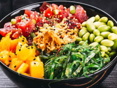 P1:poke bowl de atun