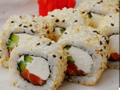 C6.Cheese salmon roll
