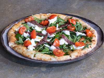 Focaccia con Anchoas / Focaccia with Anchovies
