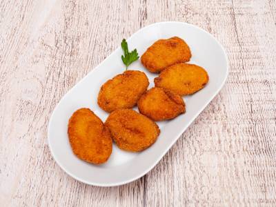 Croquetas de Jamón Artesanas, 8 Unidades