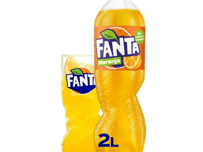 Fanta Naranja botella 2L.