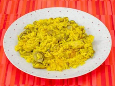 Arroz Con Champiñones Y Pollo (500 grs.)
