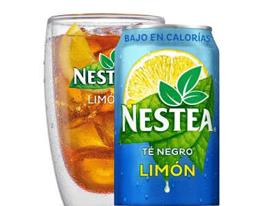 Nestea Té Negro Limón lata 330ml.