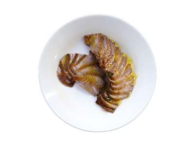 Pato Asado a la Naranja