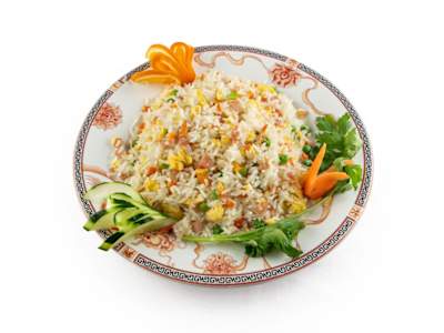 Arroz Frito con Tres Delicias