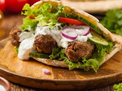 Menú Bocadillo Falafel