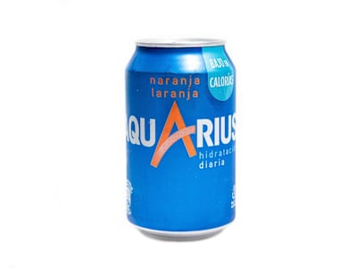Aquarius Naranja, Lata 330ml