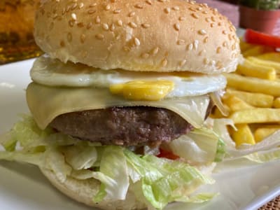 Hamburguesa de buey XXL