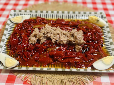 Pimientos del Piquillo con Atún de Huevo, Tapa (250g)
