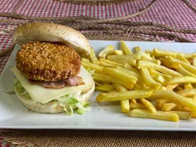 Hamburguesa Crispy Chicken