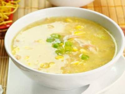 Sopa de Maíz con Cangrejo