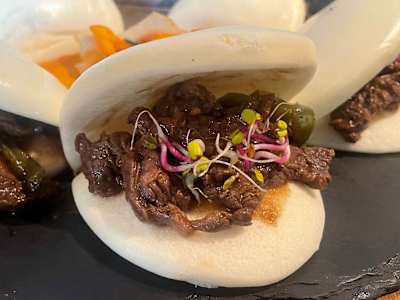 Bao de ternera con salsa Teriyaki (2 unidades)