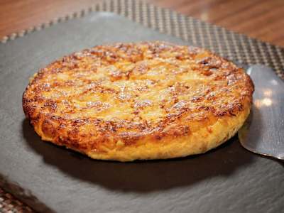 Mini Tortilla de Patata con Ventresca y Pimiento
