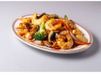 Chop Suey de Gambas