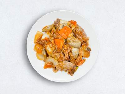 Pato Asado con Salsa de Yu Xiang